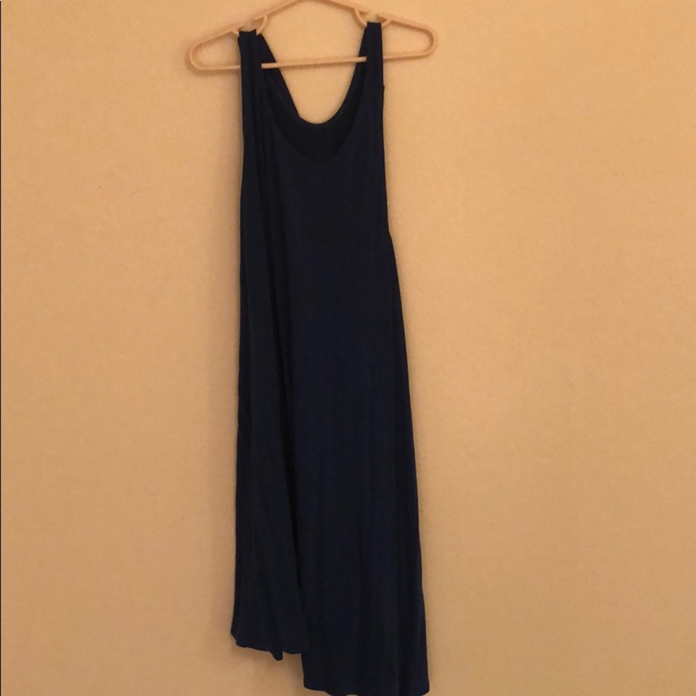 Super cute royal blue cross cross back dress
